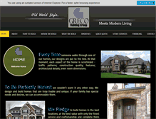 Tablet Screenshot of grecobuildinggroup.com